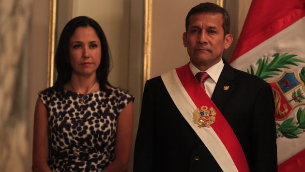 Humala: ‘Crisis del gabinete no tiene nada que ver con Nadine Heredia’. (USI/TV Perú)