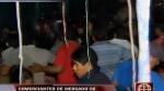 Minoristas de mercado colindante a La Parada se enfrentaron a serenos. (América TV)