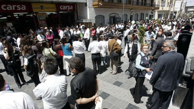 Sismos en Tacna alarman a la población. (USI/Referencial)