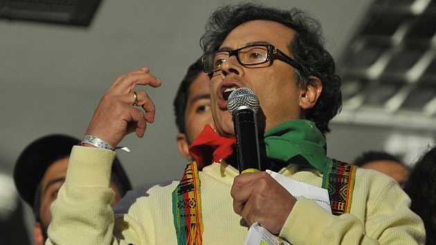 Alcalde de Bogotá, Gustavo Petro, fue destituido por Juan Manuel Santos. (AFP)
