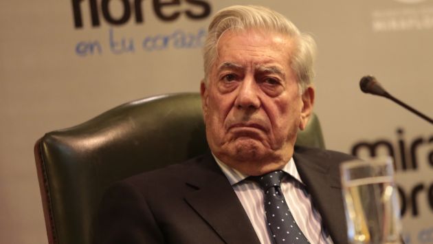 Mario Vargas Llosa lamentó que en partidos prevalezca problemática diaria. (César Fajardo)