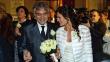 Andrea Bocelli volvió al altar por segunda vez