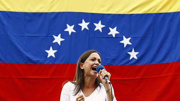 Corina Machado fue destituida por el gobierno chavista de Nicolás Maduro. (Reuters)