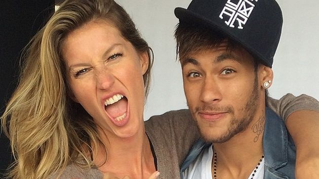 Neymar y Gisele Bündchen posan para Mario Testino. (Instagram)