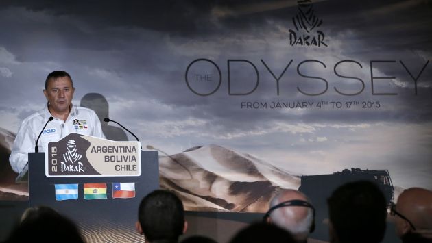 Rally Dakar 2015 comenzará y terminará en Argentina, informó Etienne Lavigne en París. (Reuters)