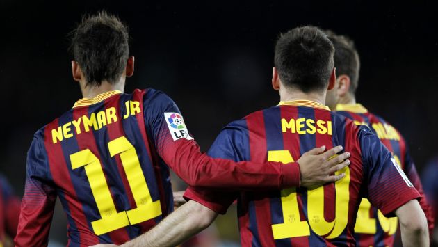 Barcelona ganó 3-0 al Celta de Vigo gracias a Neymar y Lionel Messi. (Reuters)