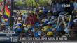 Cercado de Lima: Congestión vehicular por nueva marcha de mineros ilegales