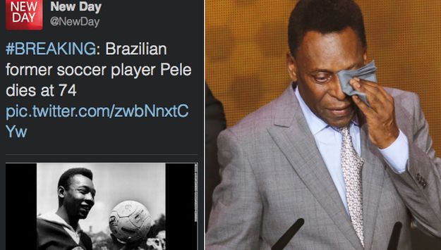 Programa de CNN mató por error a Pelé en Twitter. (USI/Internet)