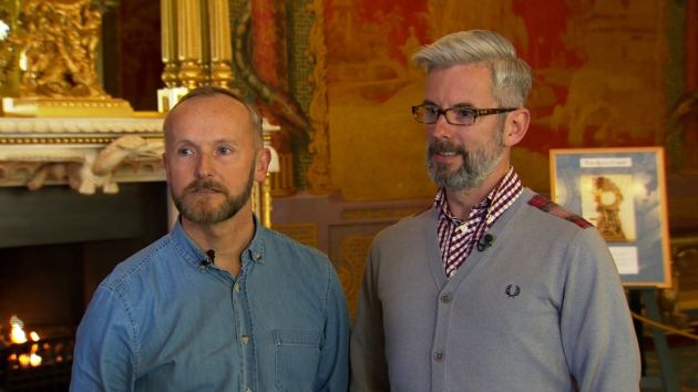 Andrew Wale y Neil Allard serán de los primeros en acceder al matrimonio gay. (Internet)