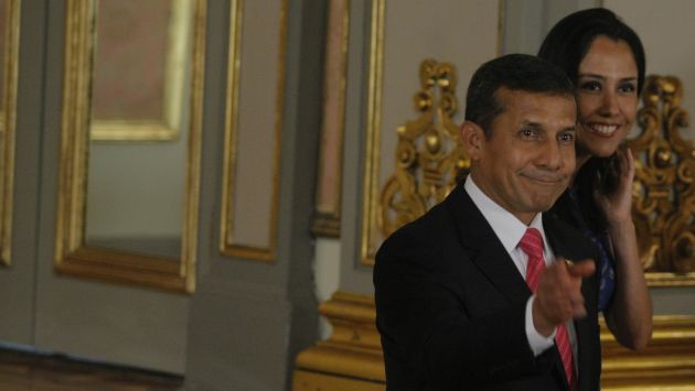 Ollanta Humala: ‘Nadine Heredia no es vocera del Gobierno’. (Mario Zapata)