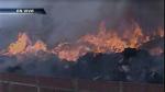 Huachipa: Incendio consume fábrica textil. (Canal 4)