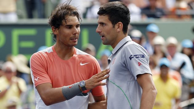 Novak Djokovic se acerca a Rafael Nadal en ranking. (Reuters)