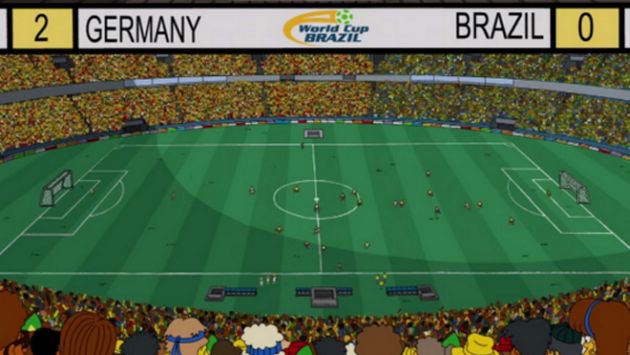 Para Los Simpson, Alemania será el campeón del Mundial. (Captura)