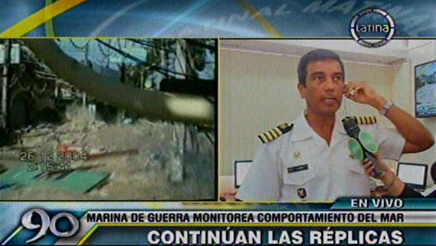 Marina de Guerra levantó alerta de tsunami esta madrugada. (Frecuencia Latina)
