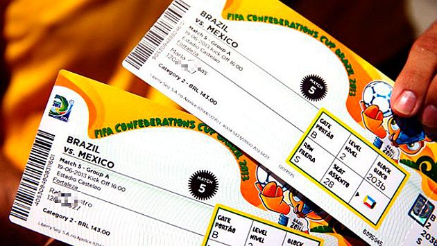 Hasta ayer se vendieron 2,577,662 entradas para Brasil 2014. (Internet)