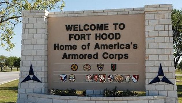 Entrada a la base militar de Fort Hood. (Reuters)