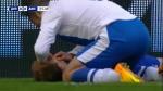 Jugador salva la vida de su rival durante partido de fútbol en Ucrania. (Internet)