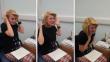 Video viral: Joanne Milne conmueve con su reacción al oír por primera vez