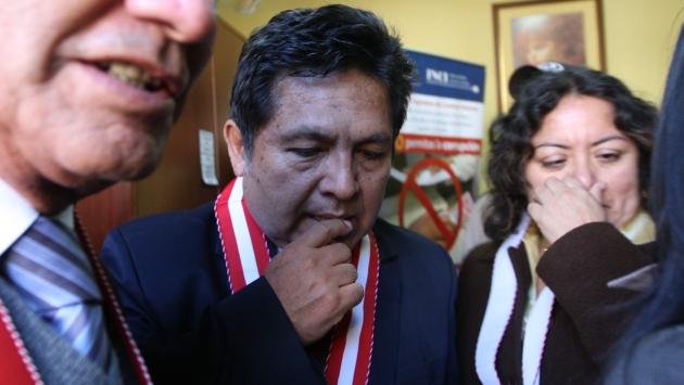 TIENE SU OBJETIVO. A pesar de las denuncias, Carlos Ramos insiste en ser fiscal de la Nación. (Heiner Aparicio)