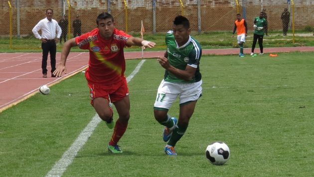 Los Caimanes igualaron 2-2 ante Sport Huancayo en Olmos. (Perú21)