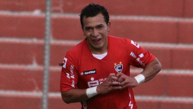 Gary Correa marcó uno de los goles con los que Cienciano venció 3-0 a San Martín. (Facebook)