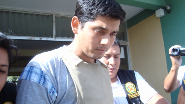 Víctor Latorre (27) fue apresado en su vivienda. (Perú21)