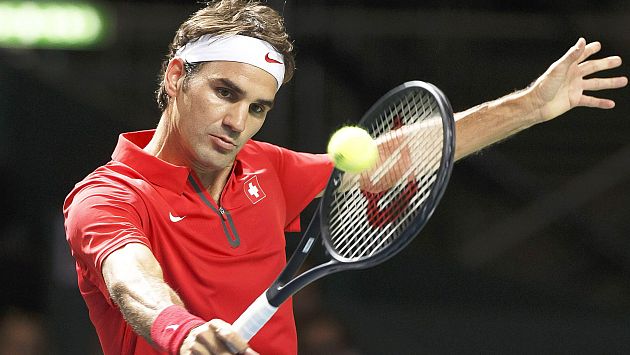 Roger Federer sigue brillando en la Copa Davis. (EFE)