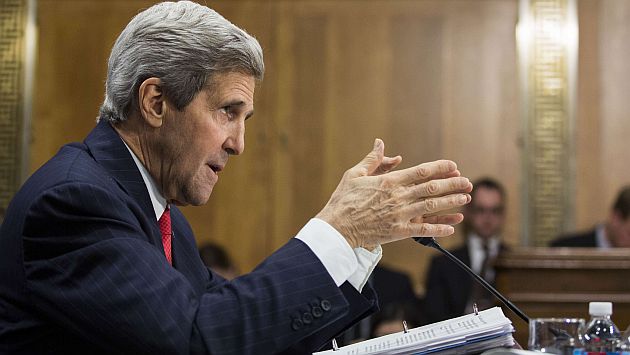 John Kerry acusa a Rusia de enviar agentes para crear caos en Ucrania. (AFP)