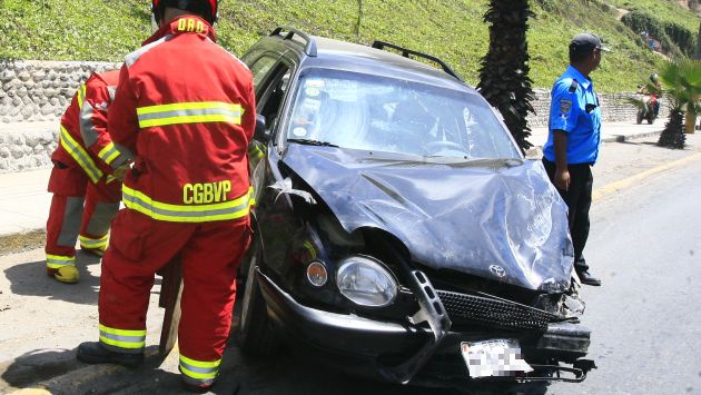 Unas 550 víctimas en accidentes vehiculares en primer trimestre de 2014. (USI)