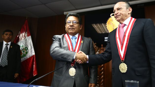 Carlos Ramos Heredia es el nuevo fiscal de la Nación. (Rafael Cornejo)