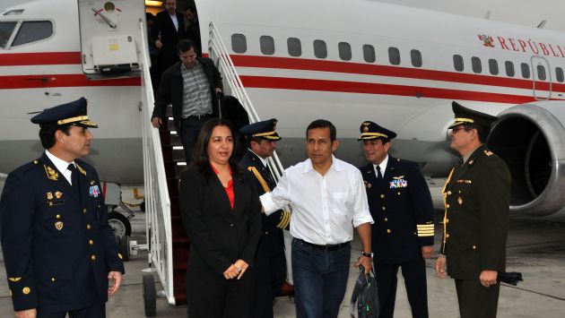 Ollanta Humala regresará al Perú en un vuelo comercial. (Perú21)