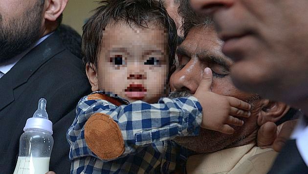 Pakistán: Retiran cargos contra bebé acusado de intento de homicidio. (AFP)