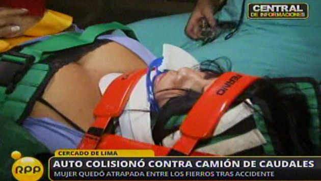 Dos accidentes se registraron en Lima. (RPP TV)