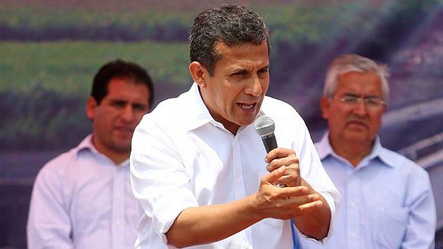 Ollanta Humala sobre Movadef: “Espero que la justicia actúe con rapidez”. (Difusión)