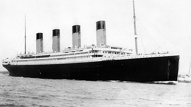 El Titanic en 1912. (Wikipedia)