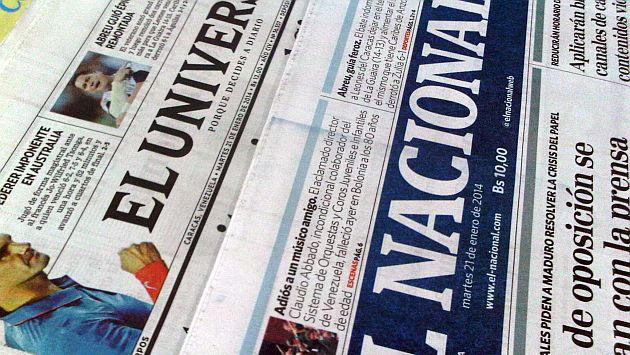 Venezuela: Periódicos independientes en jaque por dificultades para importar papel. (Internet)