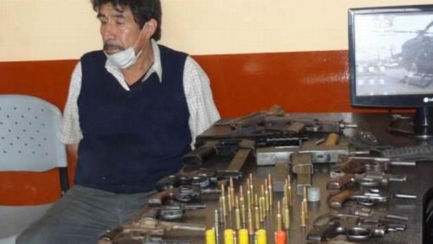 Cajamarca: Policía incauta armamento de guerra en operativo. (RPP)