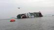 Corea del Sur: Dos muertos deja naufragio de barco con 472 pasajeros