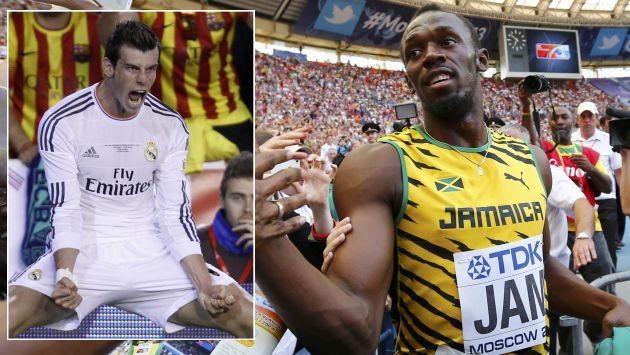 Usain Bolt elogió el golazo de Gareth Bale al Barcelona en la Copa del Rey. (Reuters/AP)