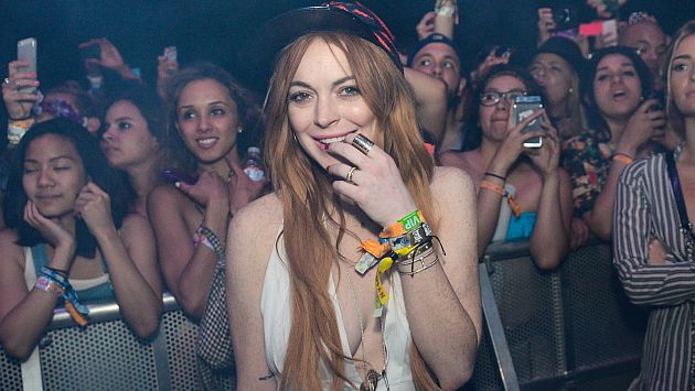 Lindsay Lohan confirma lista de amantes. (AP)