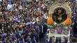 Semana Santa: Señor de los Milagros recorre calles de Lima