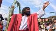 Semana Santa: ‘Cristo Cholo’ emprende Vía Crucis al cerro San Cristóbal 