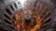 Jerusalén: Cristianos ortodoxos celebran ritual del Fuego Sagrado [Fotos]