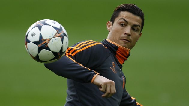 Cristiano Ronaldo volvió a entrenar antes de la visita del Bayern. (Reuters)