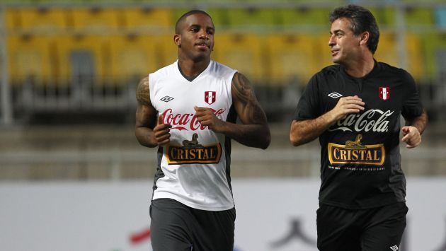 Selección peruana: Bengoechea preocupado por lesión de Jefferson Farfán. (USI)