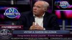 ‘Vitocho’: “Mayorga debe ser acusado constitucionalmente”. (Canal N)