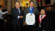 Congreso entrega reconocimiento a la Municipalidad de Miraflores