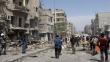 Siria: Al menos 58 muertos en bombardeos en la provincia de Alepo [Fotos]
