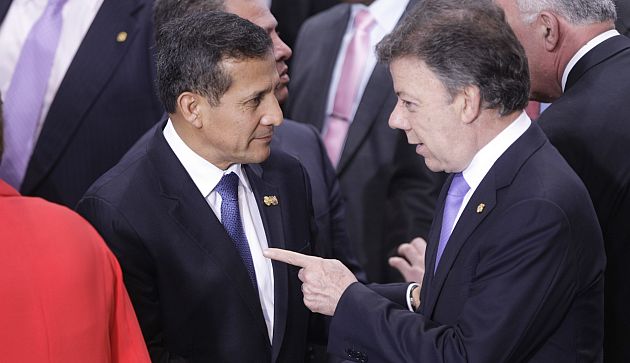 Ollanta Humala y Juan Manuel Santos inaugurarán la FilBo.  (Perú21)