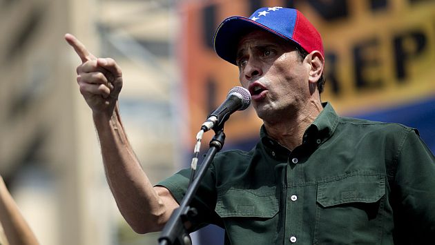 Enrique Capriles afirma que la educación es el camino para salir de la pobreza. (AP)